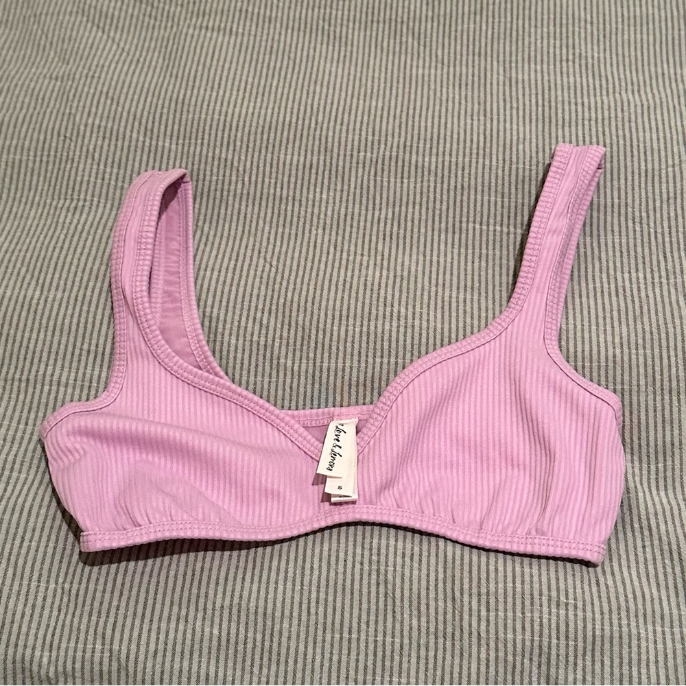 For Love & Lemons Purple Comfy Bralette